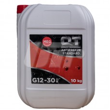 Антифриз MEG STANDARD -30 G12 красный 10кг QT-OIL QT5513010