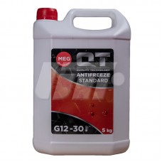 Антифриз MEG STANDARD -30 G12 красный 5кг QT-OIL QT551305