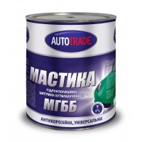 AUTOTRADE Мастика битумно-бутилкаучук. МГББ 0.9кг