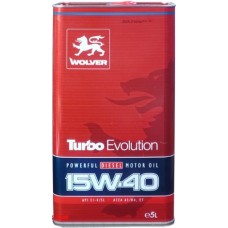 WOLVER Turbo Evolution 15w-40 5л