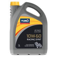 YUKO RACING SYNT 10W-60 5л канистра ПЕ