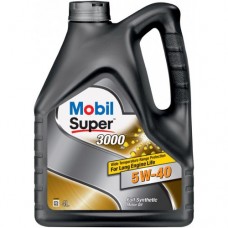 Моторное масло Mobil Super 3000 X1 5W-40, 4л