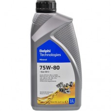 Трансмиссионное масло Delphi Gear Oil 5 75W-80, 1л