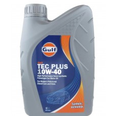 GULF TEC Plus 10W-40 1 л ACEA A3/B3, A3/B4; VW 505.00 : API SL/CF; MB 229.1